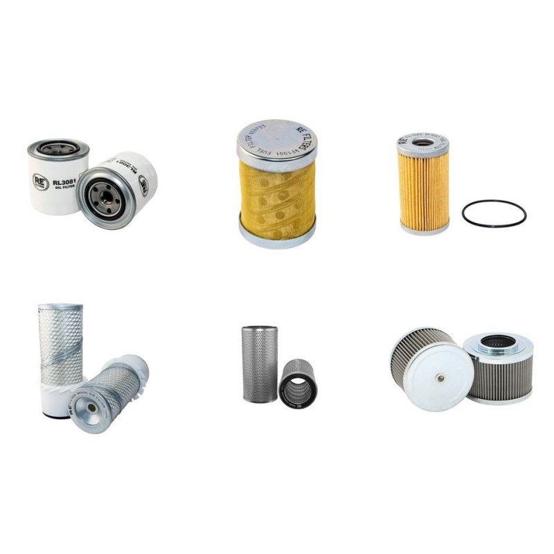 Filter Kit for Yanmar YB351 with Yanmar 3T75H/ 3T84H Engine Serial No -50000