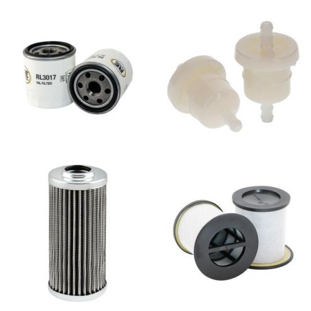 Filter Kit for Yanmar YSR1650 DX with KAWASAKI FD 510D Engine