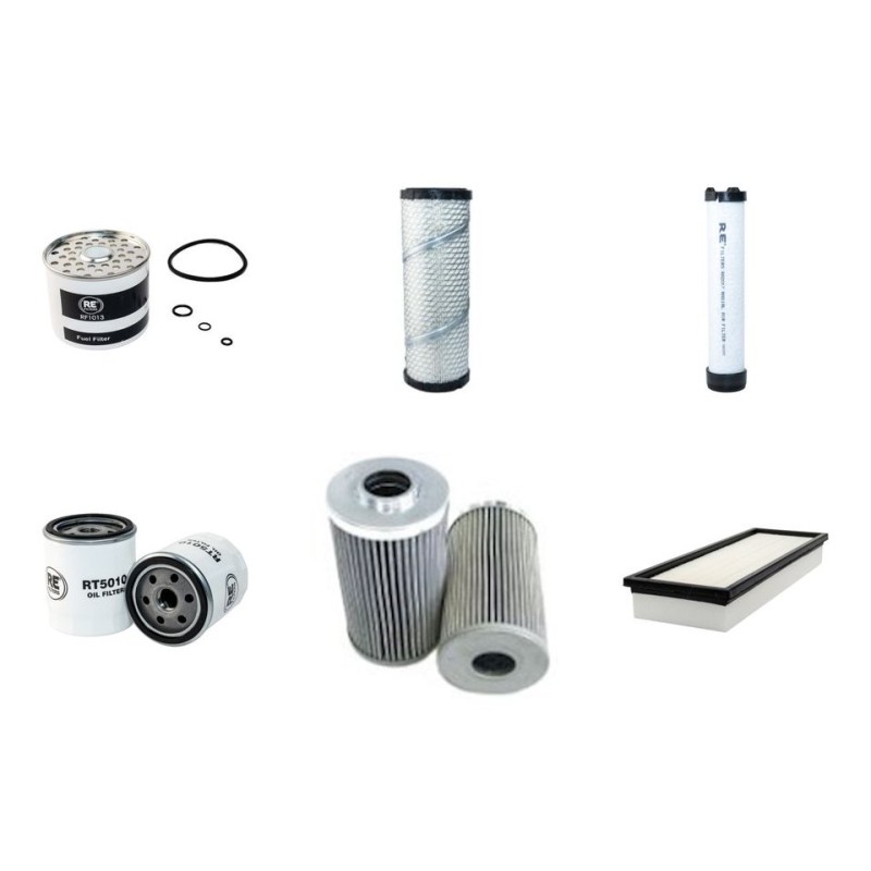YUCHAI YC 15-8 Filter Service Kit w/Perkins 403C-11 Eng.   YR  2007-