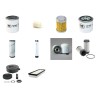 YUCHAI YC 18-8 Filter Service Kit w/Kubota D 1105 Eng.