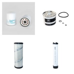 YUCHAI YC 18-8 Filter Service Kit Air Oil Fuel Filters w/Perkins Eng.