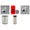 Filter kit suitable for CAT 966F SERIES II with CAT Engine Serial No 3XJ1560