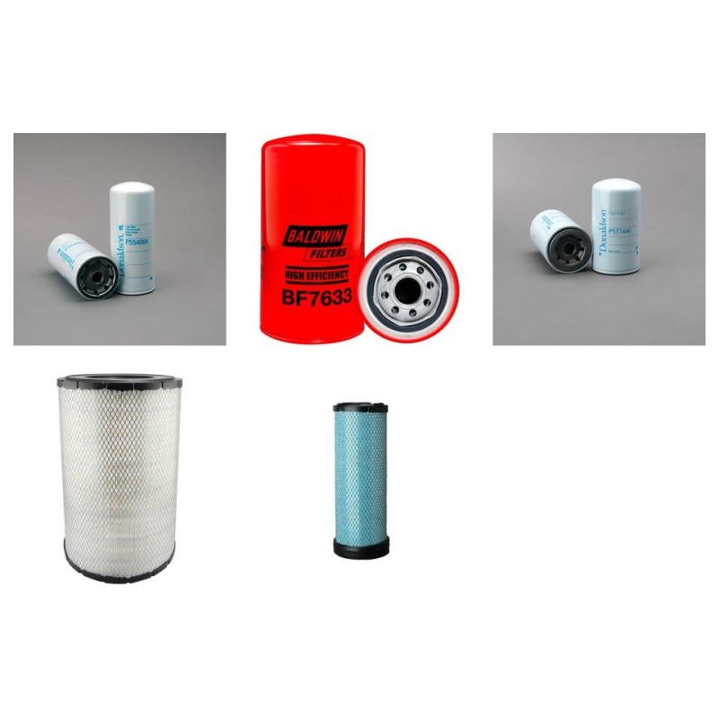 Filter kit suitable for CAT 966F SERIES II with CAT Engine