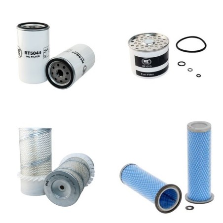 ZEPPELIN ZL 8B Filter Service Kit w/Perkins T3.152.4 Eng. Yr -1998