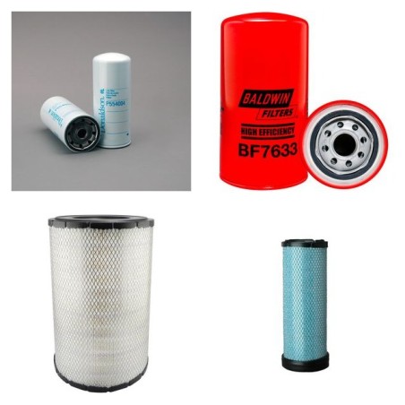 Filter kit suitable for CAT 966G with CAT Engine Air Oil Fuel Filters
