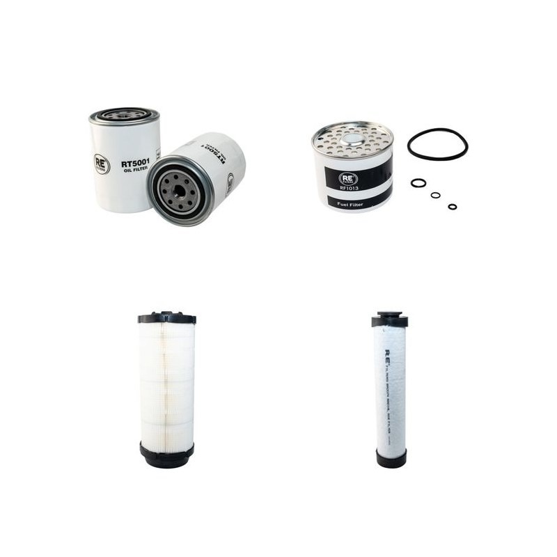 ZEPPELIN ZL 80 Filter Service Kit Air Oil Fuel Filters w/Perkins SERIE 80/0989 Eng.