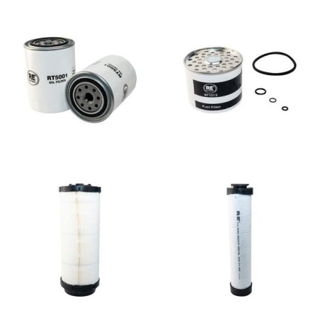 ZEPPELIN ZL 80 Filter Service Kit Air Oil Fuel Filters w/Perkins SERIE 80/0989 Eng.