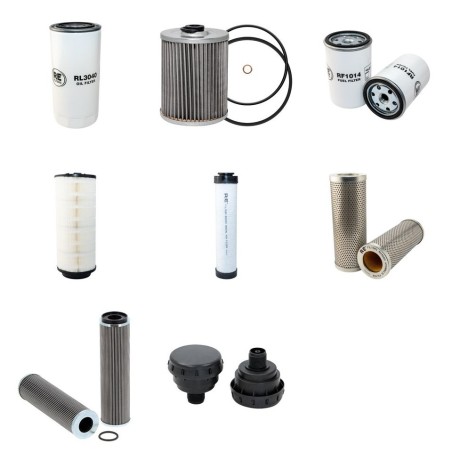 ZEPPELIN ZM 85 Filter Service Kit w/Deutz Bf 4M1012 Eng. 1998-
