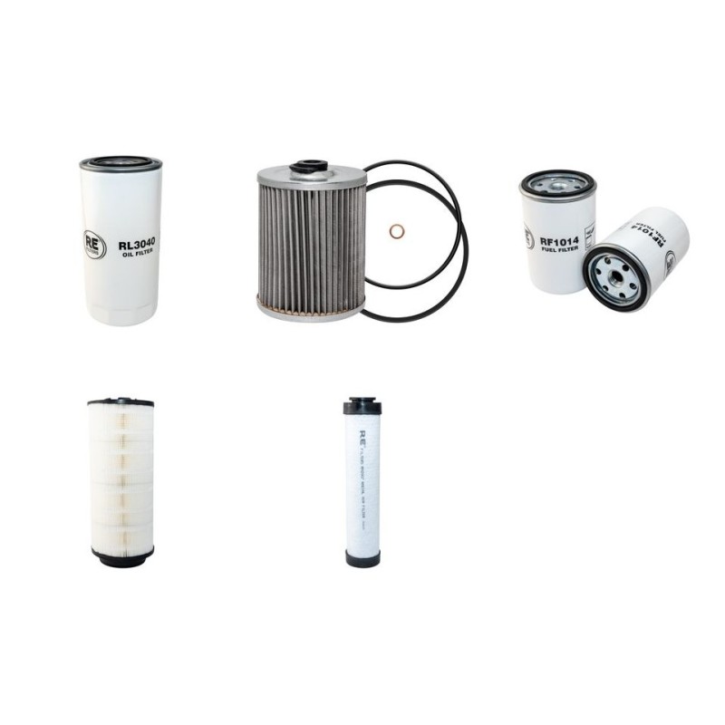 ZEPPELIN ZM 85 Filter Service Kit Air Oil Fuel Filters w/Deutz BF 4M1012 Eng.   YR  1998-
