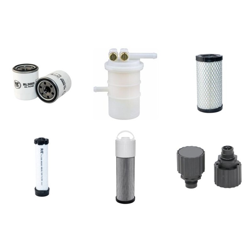 ZEPPELIN ZR 15 Filter Service Kit w/Mitsubishi L3E Eng. 1998