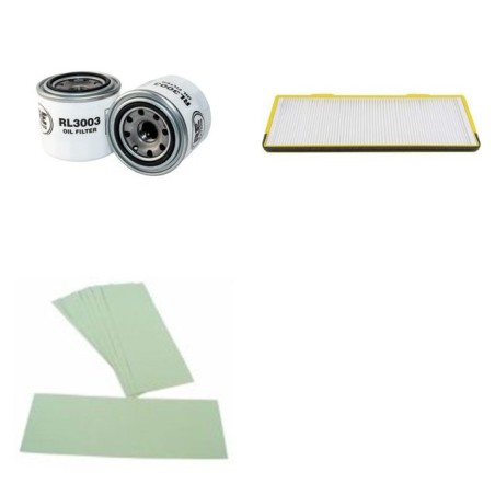 ZEPPELIN ZR 25 Filter Service Kit w/MITSUBISHI S4L Eng.   YR  1998-