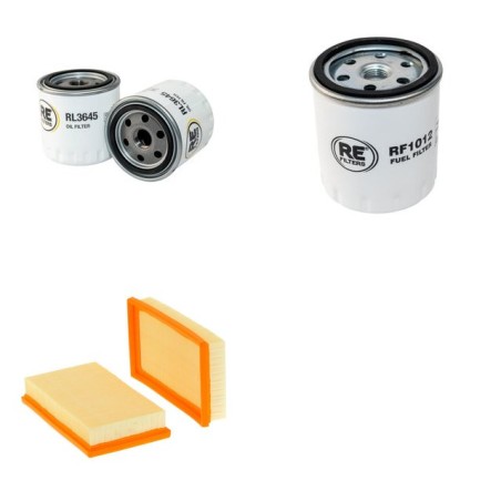 ZEPPELIN ZRH 12 Filter Service Kit Air Oil Fuel Filters w/Deutz F3M1008 Eng.   YR  1995-