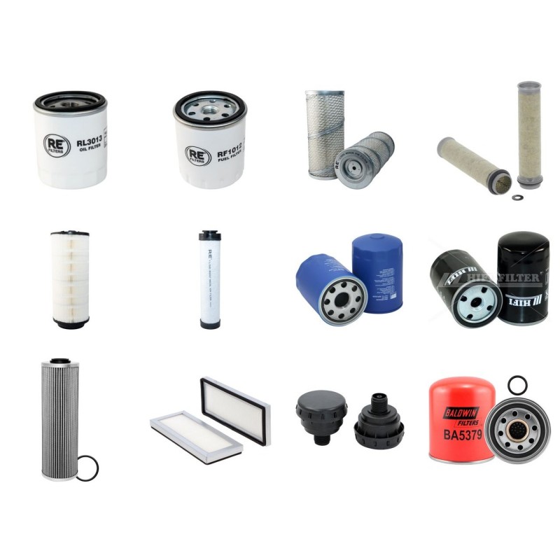 ZETTELMEYER ZL 402 C Filter Service Kit w/Deutz F3L1011F Eng.   YR  97-