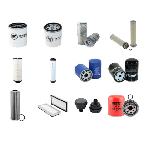 ZETTELMEYER ZL 402 C Filter Service Kit w/Deutz F3L1011F Eng.   YR  97-