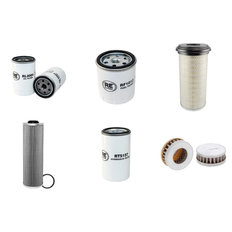 ZETTELMEYER ZL 501 Filter Service Kit w/DE4UTZ F 2L511 Eng.
