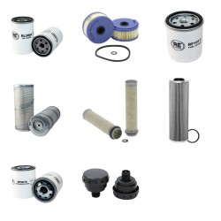 ZETTELMEYER ZL502 Filter Service Kit w/Deutz BF4L1011 Eng.