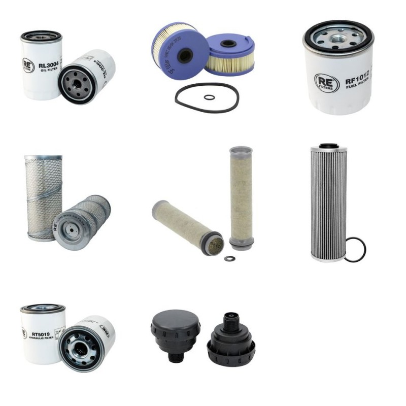 ZETTELMEYER ZL 502 Filter Service Kit w/Deutz BF4L1011 Eng.