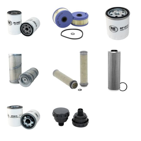 ZETTELMEYER ZL 502 Filter Service Kit w/Deutz BF4L1011 Eng.