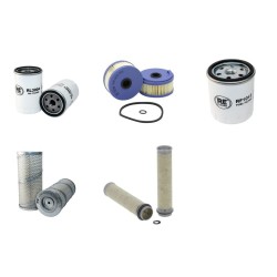 ZETTELMEYER ZL 502 Filter Service Kit Air Oil Fuel Filters w/Deutz BF4L1011 Eng.