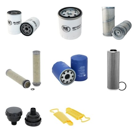 ZETTELMEYER ZL 502 B Filter Service Kit w/Deutz BF4L1011 Eng.