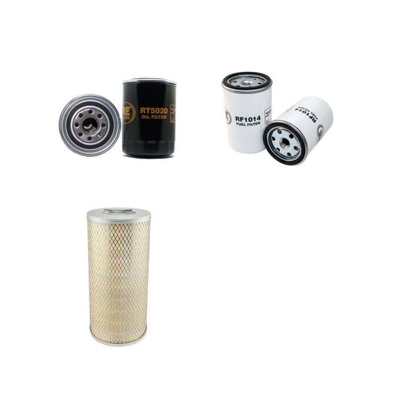 ZETTELMEYER ZL 601 B Filter Service Kit Air Oil Fuel Filters w/Deutz F3L912 Eng.