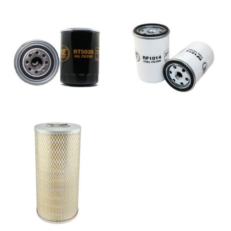 ZETTELMEYER ZL 601 B Filter Service Kit Air Oil Fuel Filters w/Deutz F3L912 Eng.