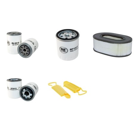ZETTELMEYER ZL 601 S Filter Service Kit w/HATZ 3L40C Eng.