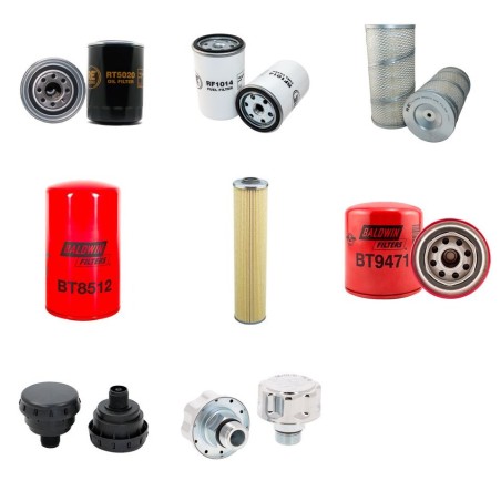 ZETTELMEYER ZL 801 Filter Service Kit w/Deutz F4L912 Eng.