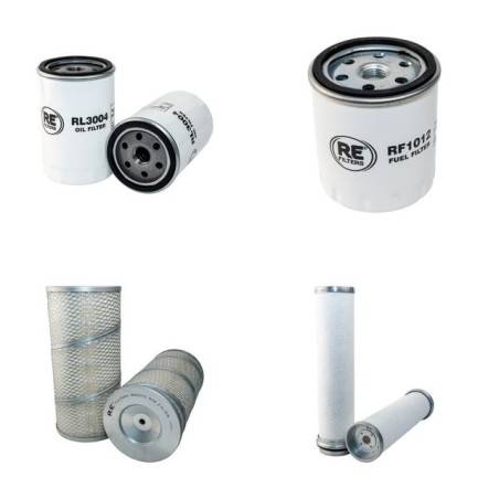 ZETTELMEYER ZL 801 B Filter Service Kit Air Oil Fuel Filters w/Deutz BF4L1011 Eng.