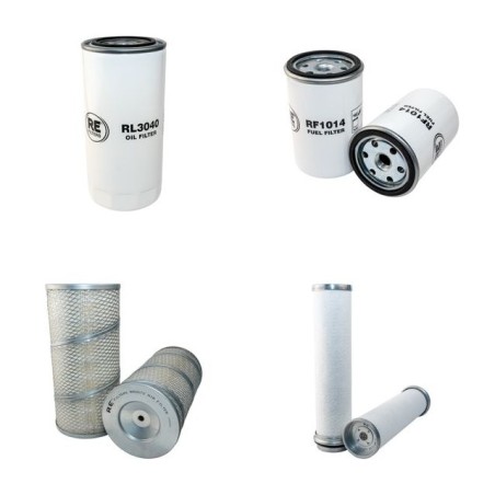 ZETTELMEYER ZL 802 (I/SI) Filter Service Kit Air Oil Fuel Filters w/Deutz BF4M1012 Eng.