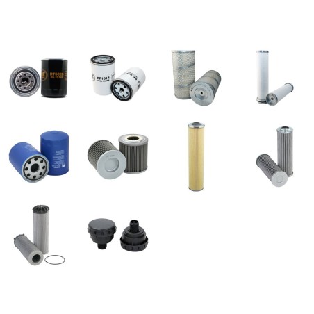 ZETTELMEYER ZL 1002 Filter Service Kit w/Deutz BF4L1013 Eng.