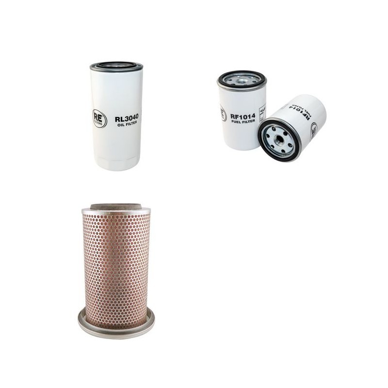 ZETTELMEYER ZL 1700 Filter Service Kit Air Oil Fuel Filters w/Deutz F6L912 Eng.