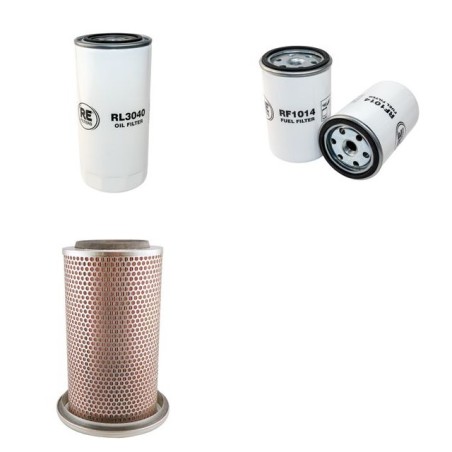 ZETTELMEYER ZL 1700 Filter Service Kit Air Oil Fuel Filters w/Deutz F6L912 Eng.