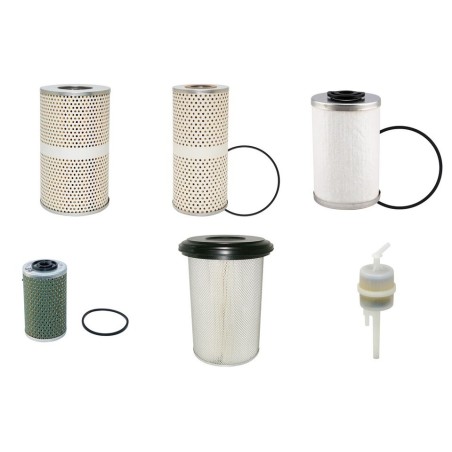 ZETTELMEYER ZL 4001 Filter Service Kit w/MERCEDES OM352A Eng.