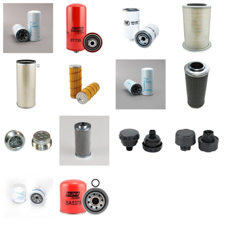 ZETTELMEYER ZL 4002 Filter Service Kit w/Cummins LT 10 C250 Eng.   YR  92-
