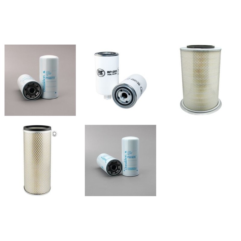 ZETTELMEYER ZL 4002 Filter Service Kit Air Oil Fuel Filters w/Cummins LT 10 C250 Eng.   YR  92-