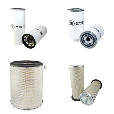 ZETTELMEYER ZL 5002 Filter Service Kit w/Cummins LTA 10-C290 Eng.