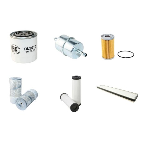 AEBI KT 50 RASANT Filter Service Kit w/Kubota V2203E Eng.