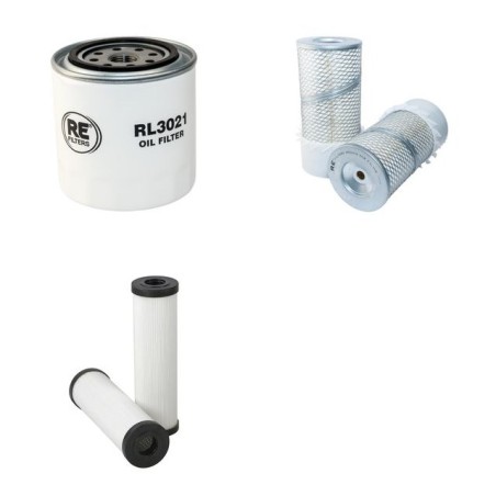 AEBI KT 65 RASANT Filter Service Kit withKubota V 2003Mt 60Cv Eng