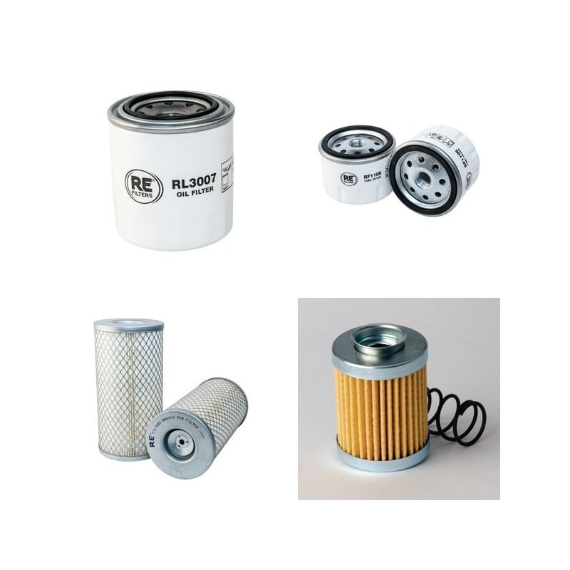AEBI TP 37 Filter Service Kit w/Kubota V 1505B Eng.