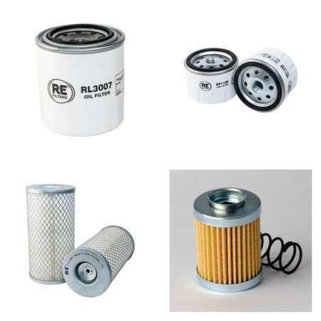 AEBI TP 37 Filter Service Kit w/Kubota V 1505B Eng.