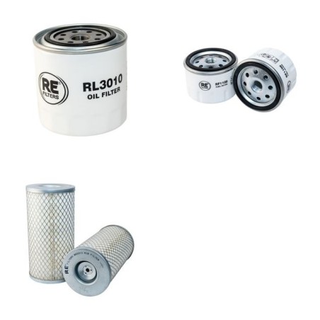AEBI TP 47 Filter Service Kit Air Oil Fuel Filters w/Kubota V 1902B Eng.   YR  -12.90
