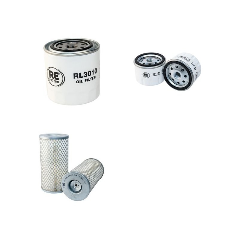 AEBI TP 47 (S) Filter Service Kit Air Oil Fuel Filters w/Kubota V 2203B Eng.   YR  1.90-