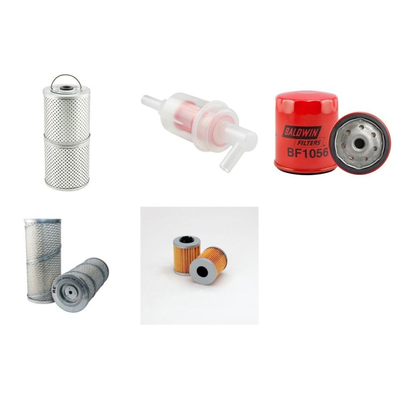 AEBI TP 67 Filter Service Kit w/MERCEDES OM616 Eng.