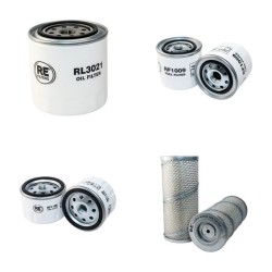 AEBI TP 68 Filter Service Kit Air Oil Fuel Filters w/Kubota V 3300-B/E Eng.