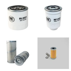 AEBI TP68 Filter Service Kit w/Kubota V 3300-DI Eng.