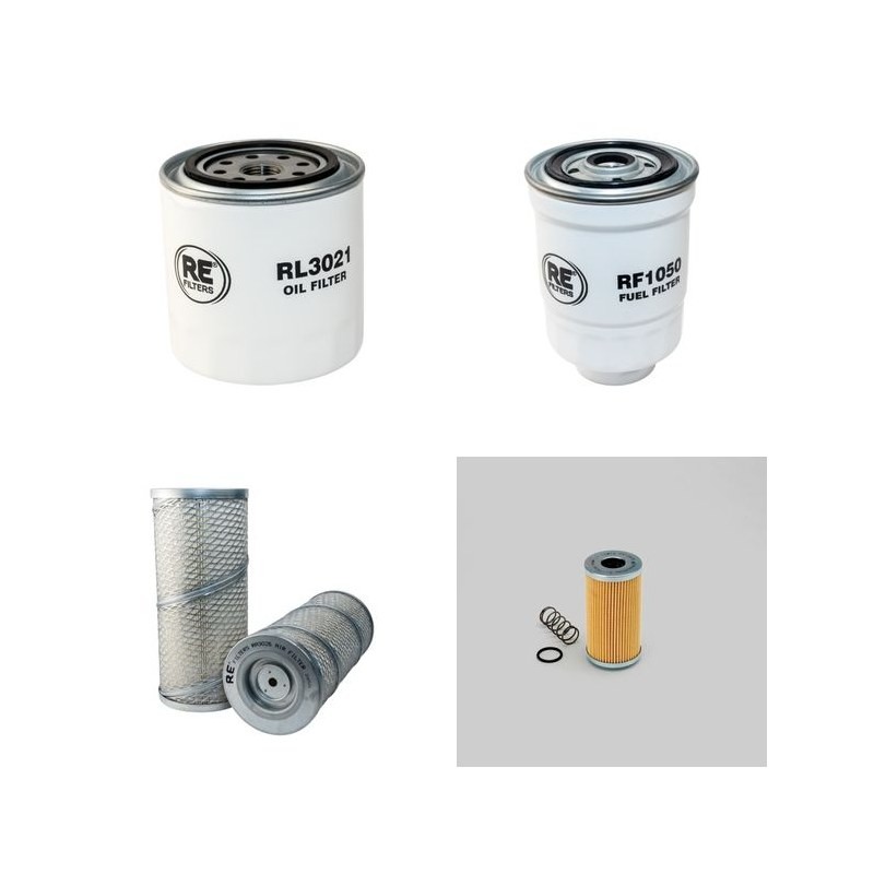 AEBI TP 68 Filter Service Kit w/Kubota V 3300-DI Eng.