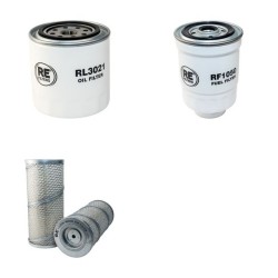AEBI TP 68 Filter Service Kit Air Oil Fuel Filters w/Kubota V 3300-DI Eng.