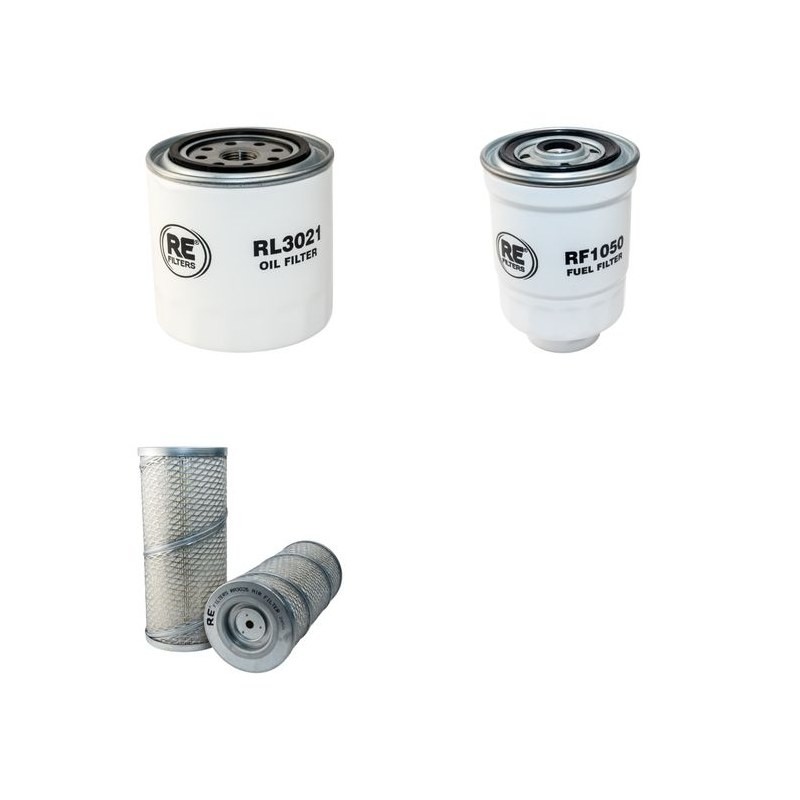 AEBI TP 68 Filter Service Kit Air Oil Fuel Filters w/Kubota V 3300-DI Eng.