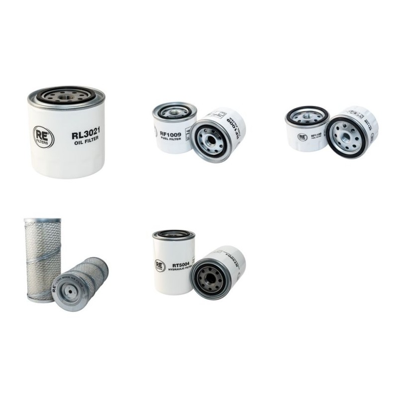AEBI TP 78 Filter Service Kit w/Kubota V 3300-B/E Eng.